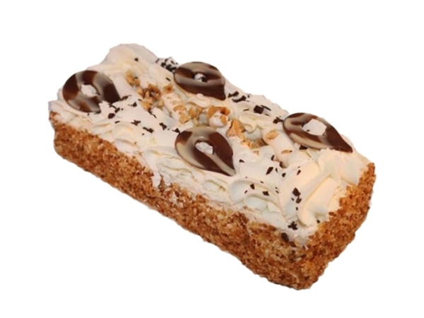 Hazelnootschuim schnitt