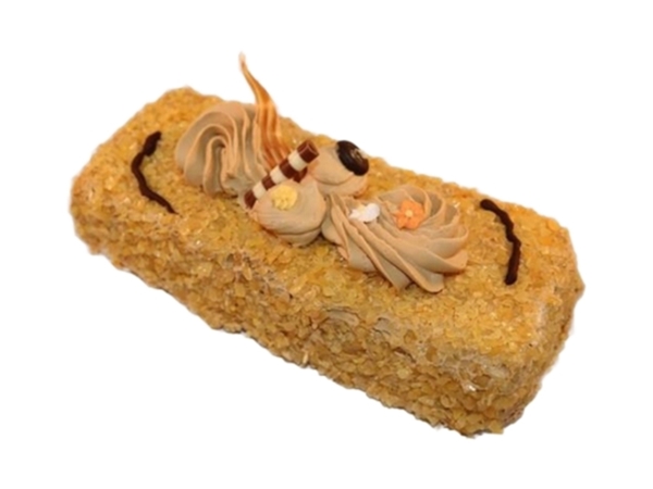 Nougatine schuimtaart