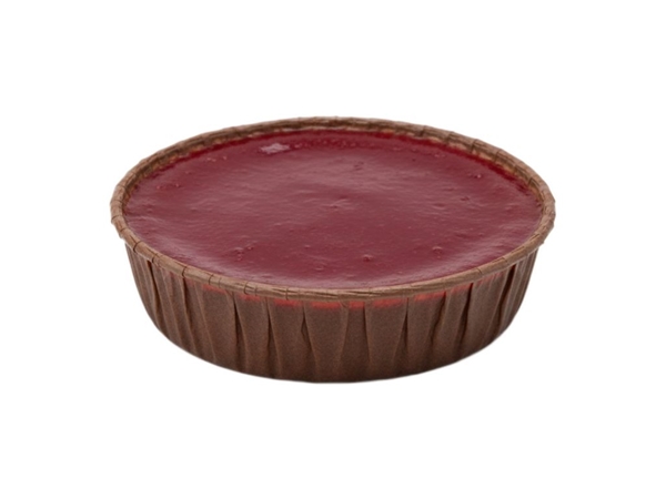 Framboos/aardbei cheesecake